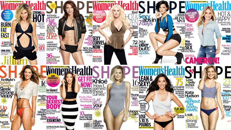 Women’s Health and Shape, Jan/Feb 2016 - June 2016